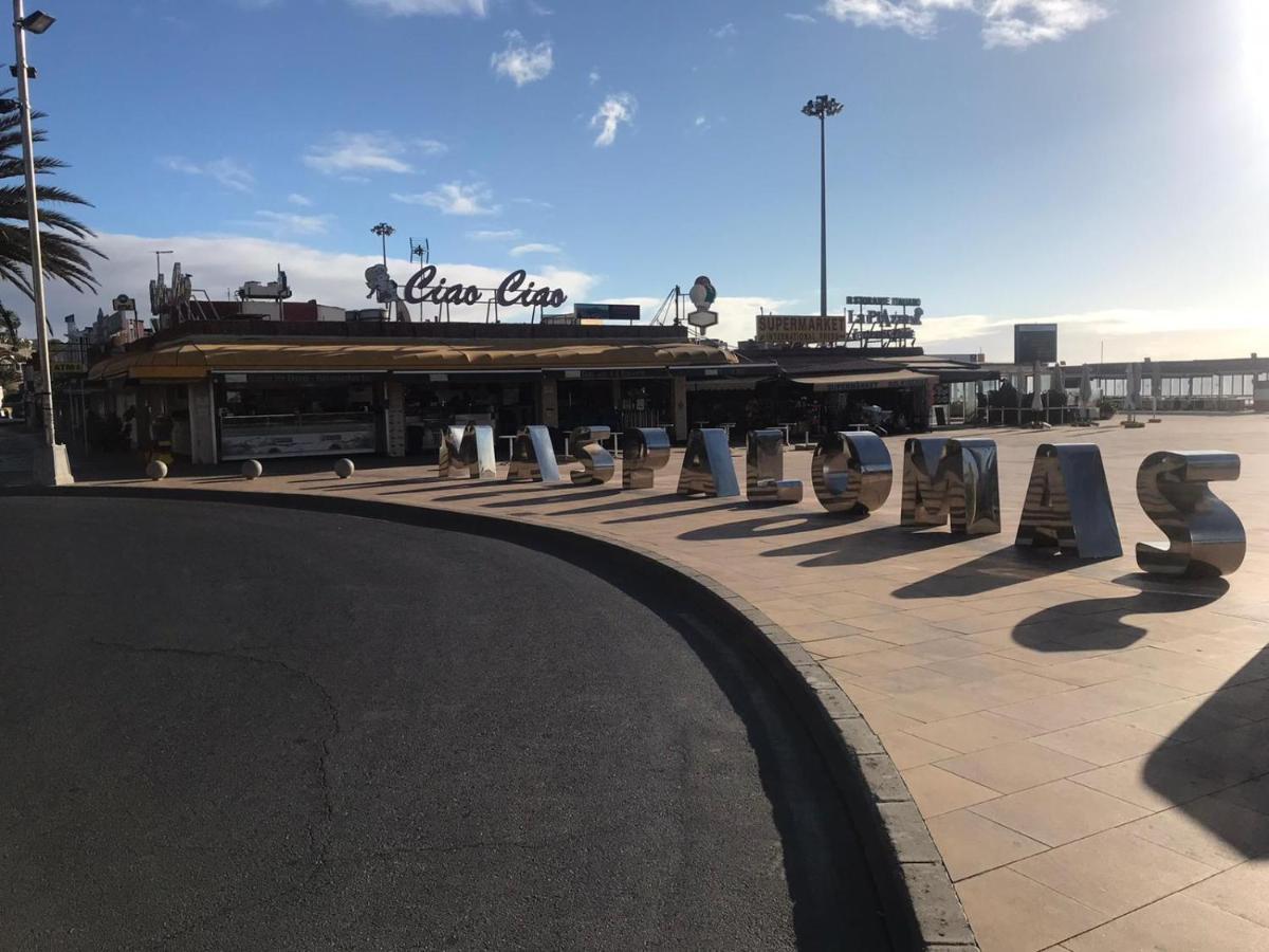 Apartamento En Playa Del Ingles Los Mangos Dış mekan fotoğraf